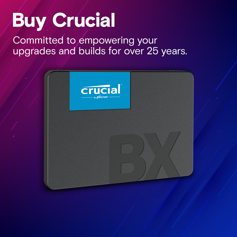 Crucial bx500 - SSD - 4TB - internal - 2.5" - sata 6GB/s-null
