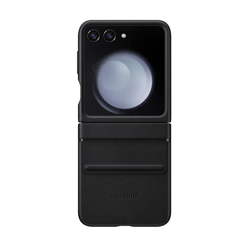 Galaxy z flip5 flap eco leather black image number null