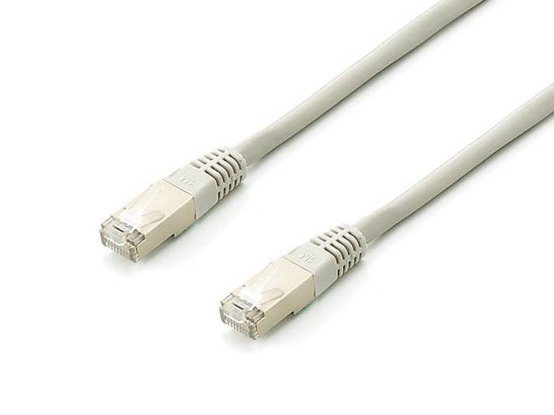 Equip cat.6a platinum s/ftp patch cable, grey, 1.0m, 10pcs/set, 1 m, cat6a, s/ftp (s-stp), rj-45, rj-45-null