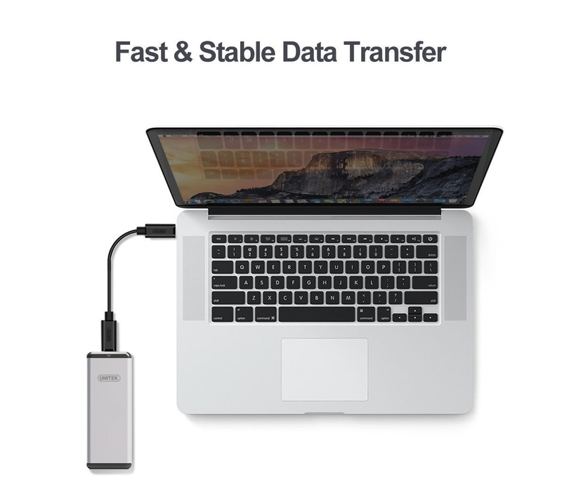 Unitek y-3365 USB3.0 m.2 SSD (ngff/sata) aluminium enclosure, , medium-null