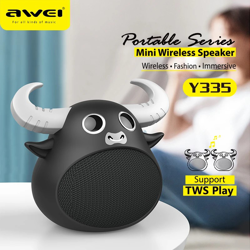 Awei y335 portable bluetooth speaker, , medium-null