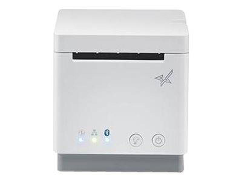 Star micronics mc-print2 mcp21lb 39653090 58mm thermal pos receipt printer 203dpi 100mm/s USB lan bluetooth lightning steadylan white-null