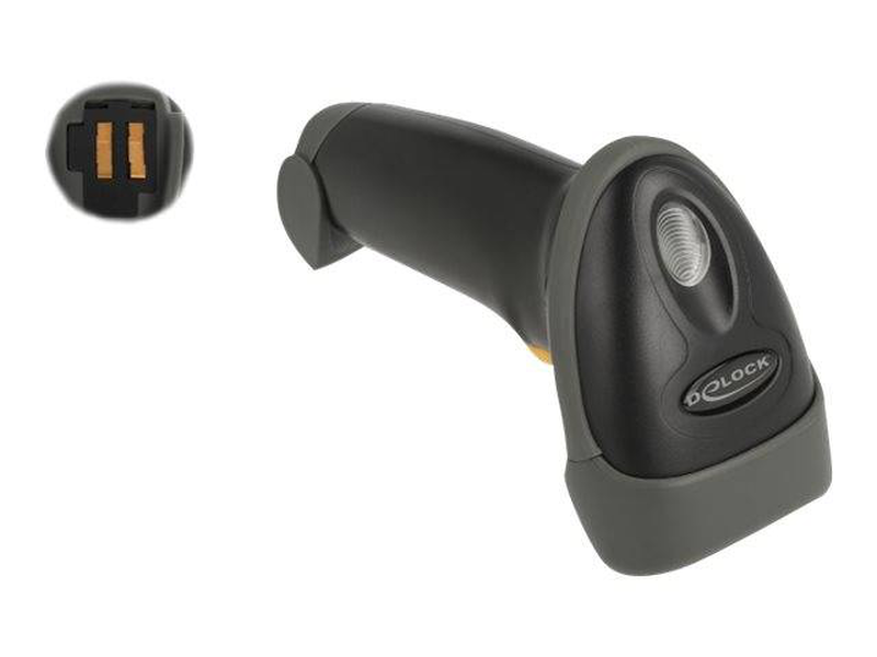 Delock / barcode scanner / portable / 200 scan / sec / decoded / rf(2.4 GHz), , medium-null