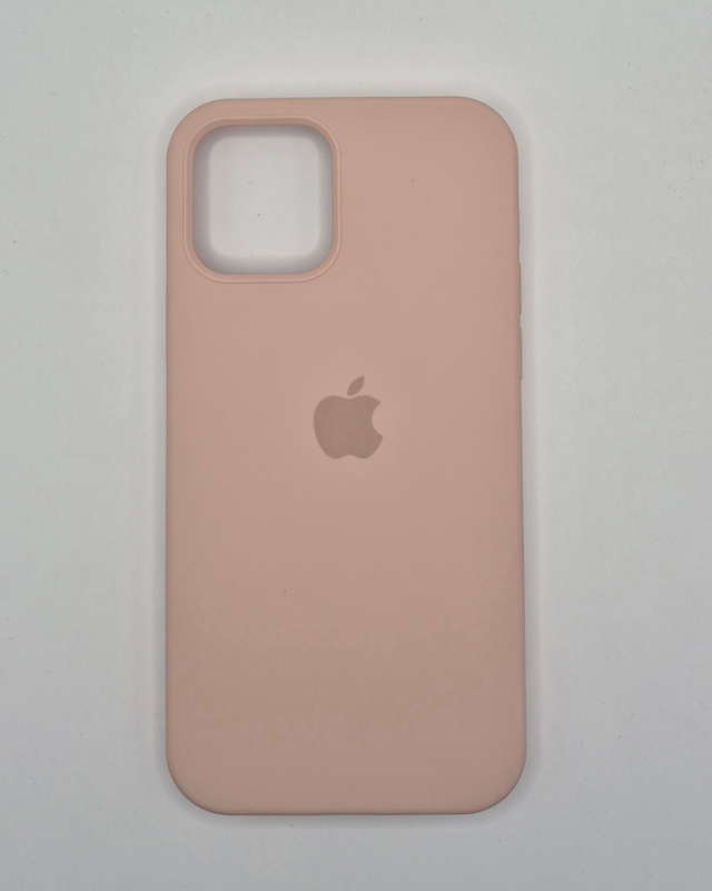 Apple iPhone silicone case - baby pink-null