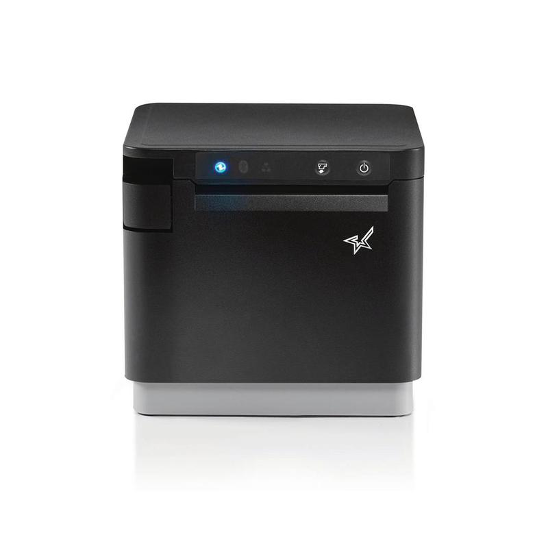 Star micronics mc-print3 mcp31ci 39659190 80mm thermal pos receipt printer 203dpi 400mm/s USB-c pd ethernet USB hub splash-proof black-null