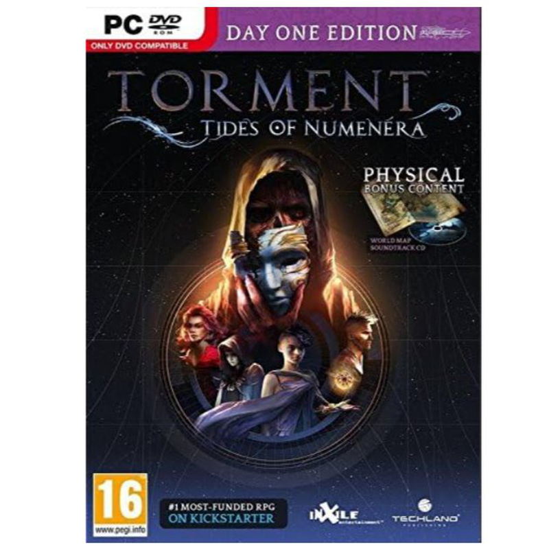 Torment: tides of numenera - day one edition (pc dvd) (brand new)-null