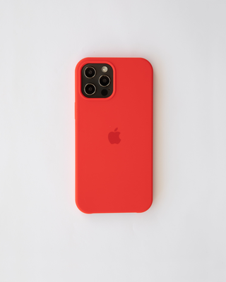 I-phone silicone case red 13 pro