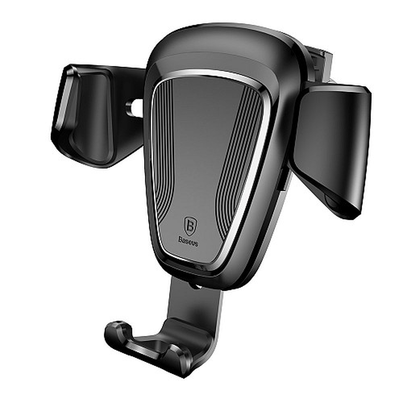 Baseus gravity car mount holder Air vent black, , medium-null