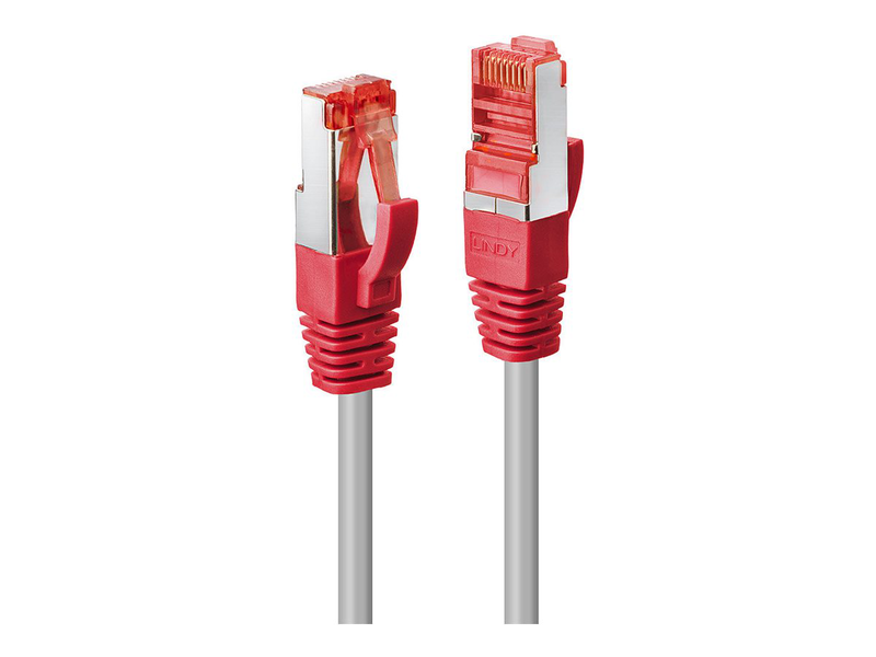 Lindy / crossover cable / rj-45 (m) to rj-45 (m) / 15 m / sftp, pimf / cat 6e / snagless / grey-null
