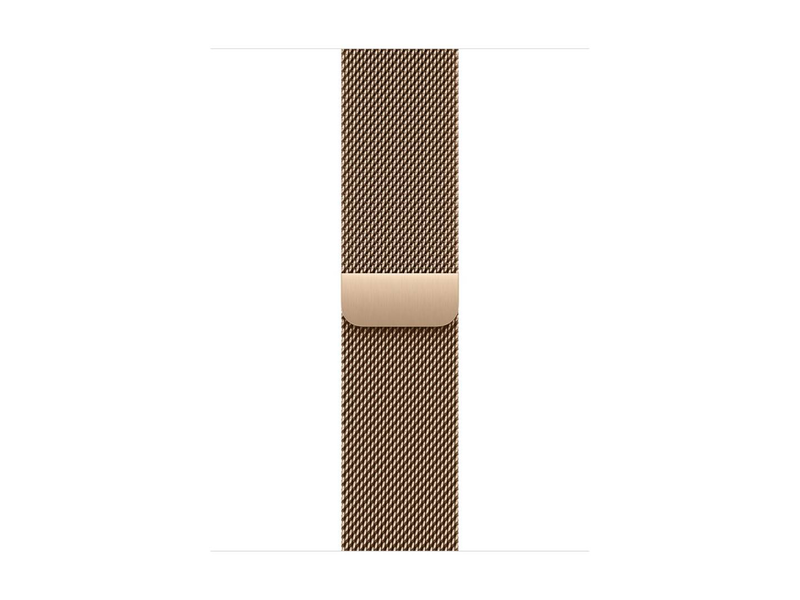 Apple watch series 11 (gps + cellular) / 42 mm / gold titanium / smart watch with milanese loop / stainless steel mesh / gold / wrist size: 130-180 mm / 64GB / lte, Wi-Fi 4, uwb, bluetooth / 5G / 34.6 g, , medium-null