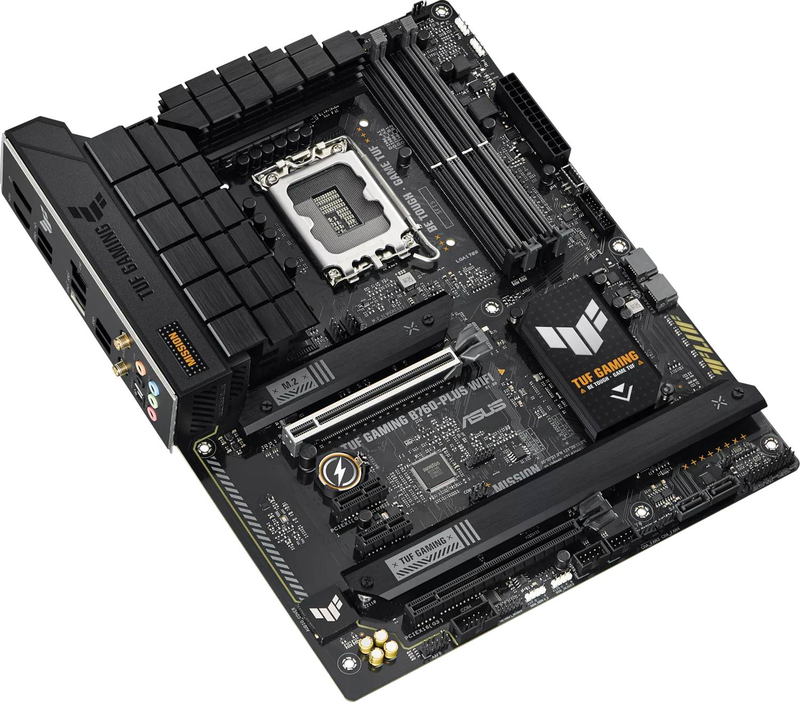 Asus tuf gaming b760-plus Wi-Fi lga1700 atx motherboard ddr5 Wi-Fi 6, , medium-null