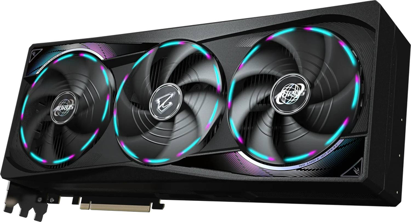 Gigabyte aorus geforce RTX 5090 master 32g | 32GB gddr7 512-bit | pcie 5.0 | windforce | lcd edge view | rgb halo | 3&times;dp 2.1b + HDMI 2.1b, , medium-null
