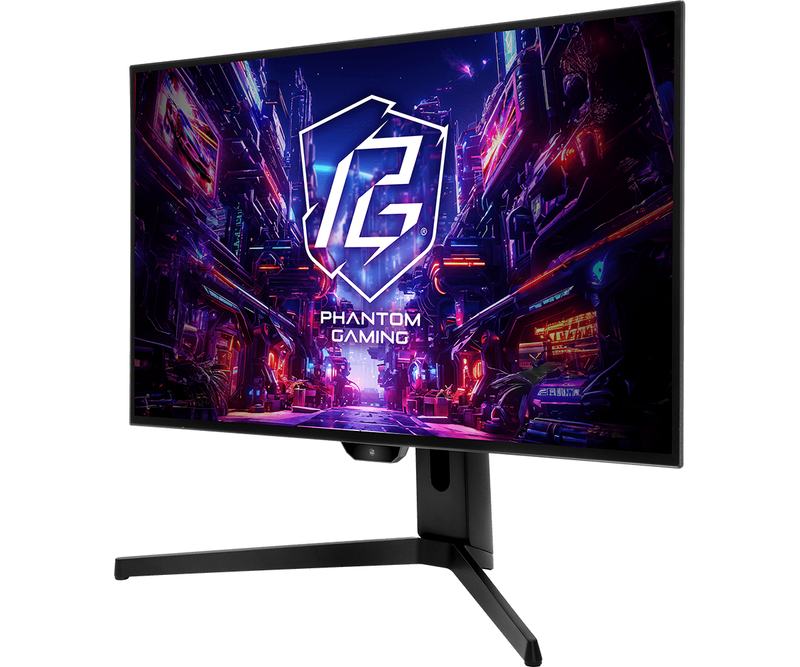 Asrock phantom gaming pgo27qfs 27" monitor wOLED 240hz hdr qhd 2560x1440-null