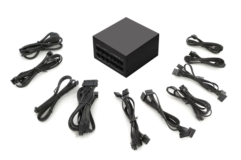 Inca empousa ips-850xn 850w atx power supply 80 plus gold fully modular 120mm fan black-null
