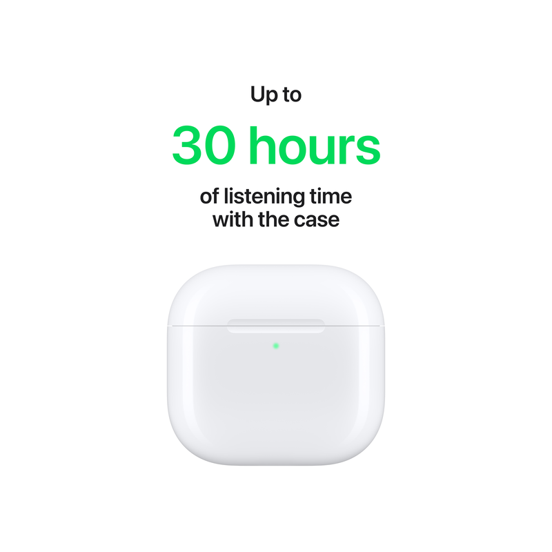 Apple &alpha;&sigma;ύ&rho;&mu;&alpha;&tau;&alpha; &alpha;&kappa;&omicron;&upsilon;&sigma;&tau;&iota;&kappa;ά &psi;&epsilon;ί&rho;&epsilon;&sigmaf; AirPods 4-null