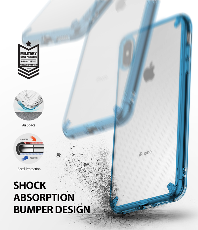 Product image: iPhone xs max - ringke fusion (clear), , medium-null