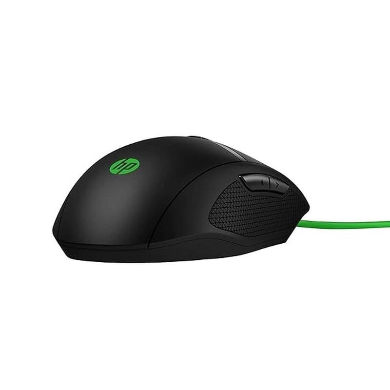 Hp pavilion gaming mouse 300 black/green, , medium-null