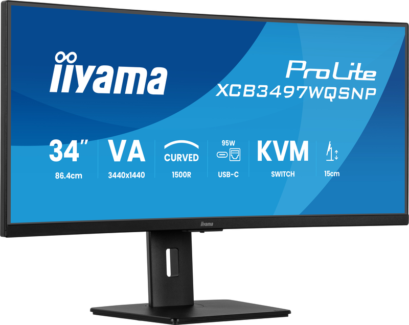 Iiyama prolite xcb3497wqsnp-b1 34" &omicron;&theta;ό&nu;&eta; va curved 120hz uwqhd 3440x1440-null