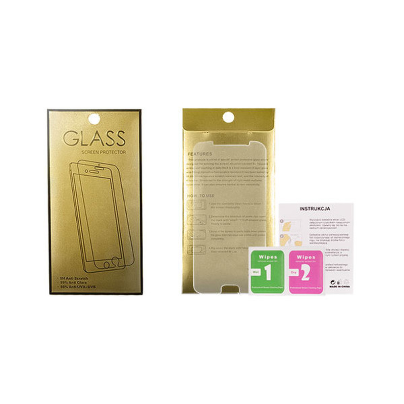 Product image: Tempered glass gold for samsung galaxy a71, , medium-null