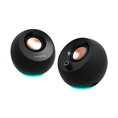 Pebble pro black, Black, medium