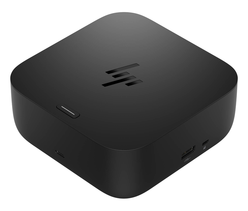 Hp USB-c 100w g6 dock 9x3v1ut docking station 2x displayport HDMI 2.1 4k 120hz 2.5GBe 100w pd jet black-null
