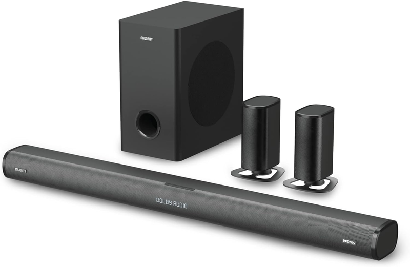 Majority soundbar everest 300w 5.1 detach.speakers wls-sub, , medium-null