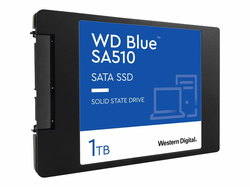 Western digital SSD sa510 sata 1TB blue wds100t3b0a, , medium image number null
