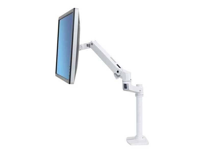 Ergotron lx desk mount monitor arm tall pole 45-537-216 for displays up to 34 inch 11.3kg white-null