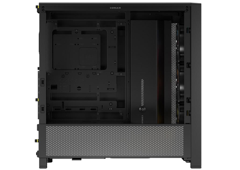 Corsair frame 4000d rs argb modular mid-tower pc case (cc-9011296-ww)-null