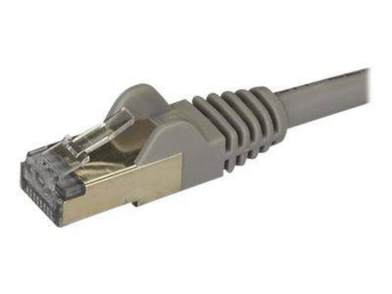 Startech.com cat6a cable / 50 cm aqua ethernet cord / snagless / stp cat6a patch cord  / rj-45 (m) to rj-45 (m) / 3 m / stp / cat 6a / snagless / grey-null