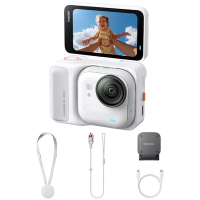 Insta360 go ultra standard bundle, White, medium