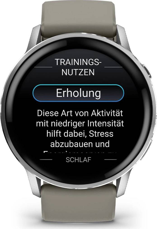 Garmin venu 4 010-03014-01 45mm health fitness GPS smartwatch 1.4" amOLED ecg flashlight 5 atm silver-null