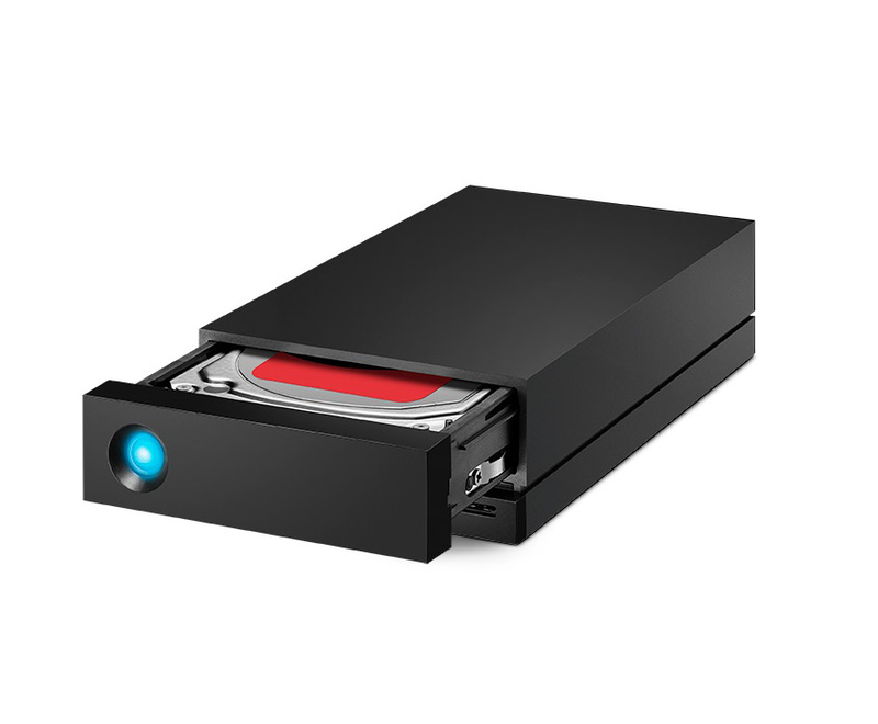 Lacie 1big dock sths24000800 external hard drive & thunderbolt 3 docking station 24TB 3.5" HDD black-null