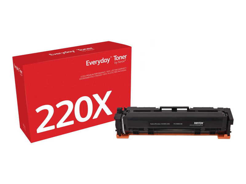 Xerox everyday black toner | 006r05208 | hp 220x w2200x compatible | 7500 pages, , medium-null