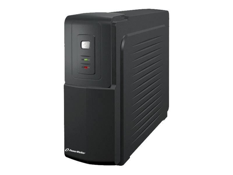 Powerwalker vfd 600 / ups / ac 220/230/240 v / 300 watt / 600 va / 7 ah / output connectors: 2 / black, , medium-null