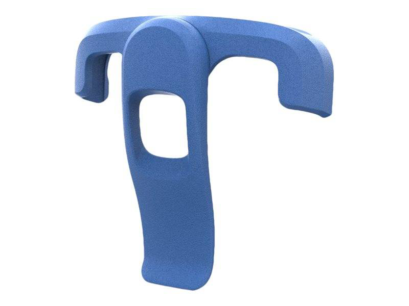 Zebra / handheld holder clip / blue, , medium-null
