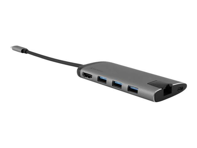 Verbatim / docking station / USB-c / HDMI / gige, , medium-null