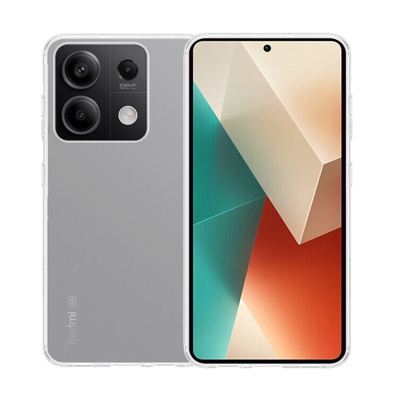 Product image: TPU & tempered glass set transparent Redmi note 13 pro / poco m6 pro-null