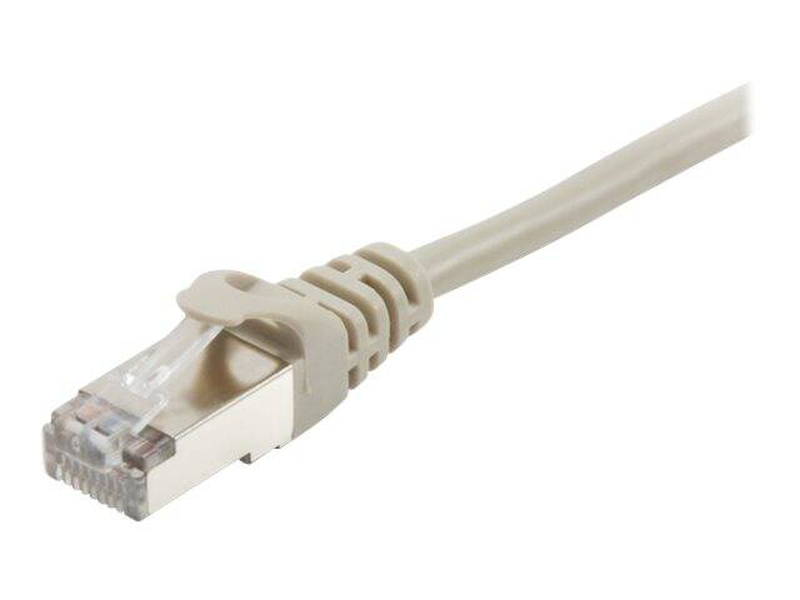Equip - patch cable - rj-45 (m) to rj-45 (m) - 10 m - sftp, pimf - cat 6 - molded, stranded - grey (pack of 9)-null