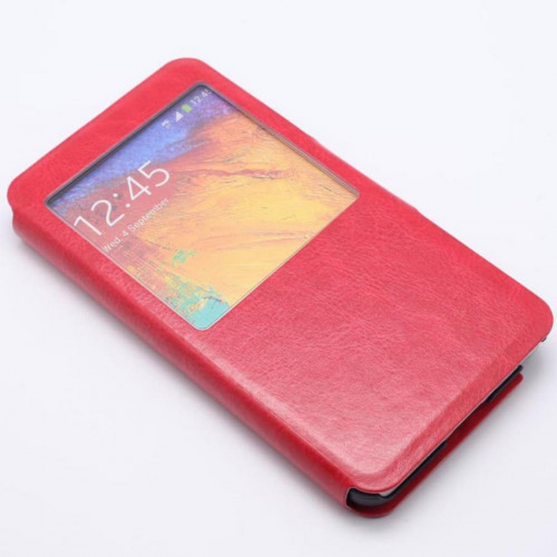 Case for samsung note 3 fold windows red, , medium-null