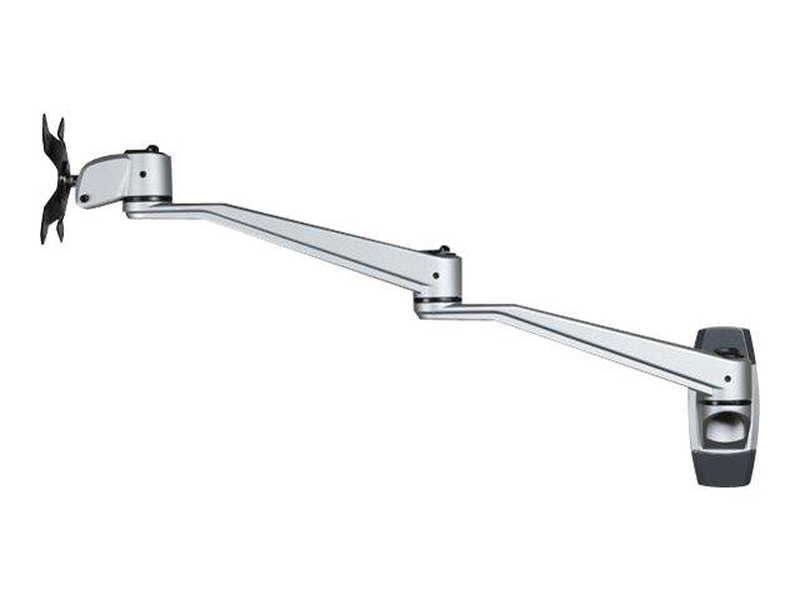 Startech  armwalldslp wall mount monitor arm single display up to 34in vesa articulating swivel tilt aluminum silver-null