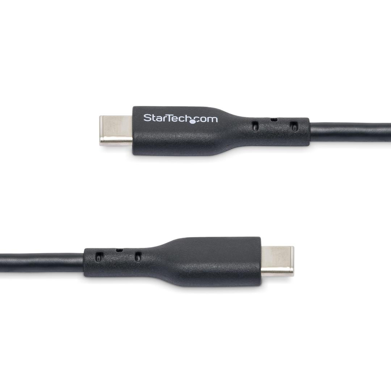 USB cable - 24 pin USB-c (m) to 24 pin USB-c (m) - USB 2.0 - 5 / 9 / 12 / 15 / 20 v - 3 a - 3 m - USB power delivery (60w), power delivery 2.0 support, halogen-free, passive - black-null