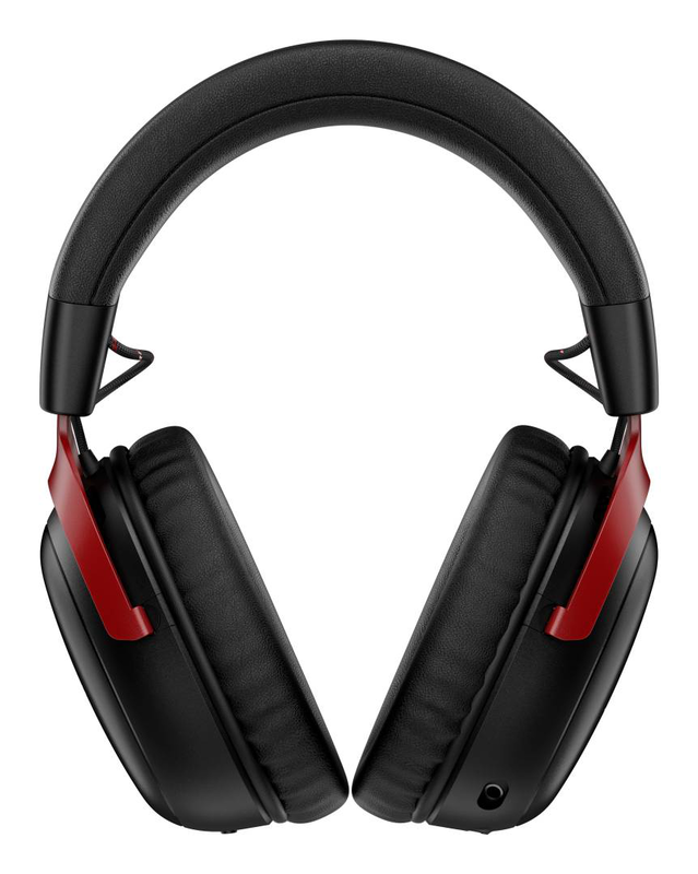 Hyperx cloud III s wireless gaming headset a59z0aa 53mm drivers dts spatial audio 2.4GHz bluetooth 5.3 detachable mic red black-null
