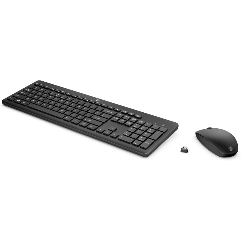Hp 230 wireless mouse and keyboard combo - black - 18h24aa, , medium-null