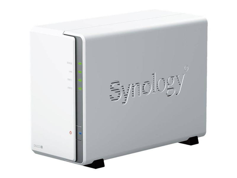 Synology diskstation ds223j 2 bay diskless nas 1GB ddr4, , medium-null