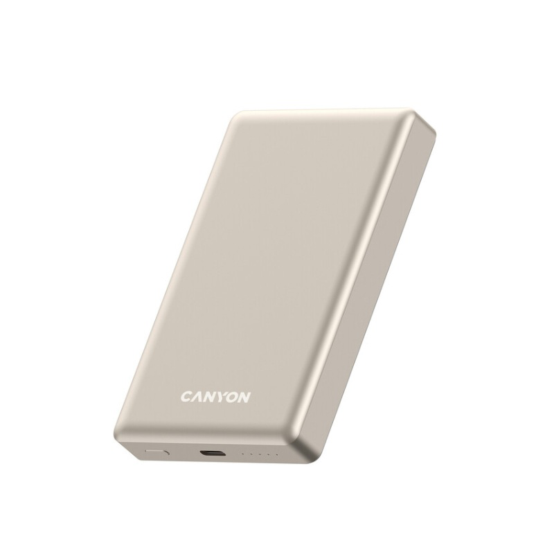 Product image: Canyon power bank 10000mAh 20w - beige, , medium-null