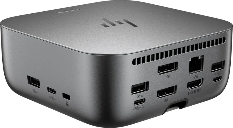 Hp thunderbolt 4 ultra 180w g6 dock 9x481ut docking station quad 4k HDMI 2.1 dual displayport 2.5GBe 180w pd black-null