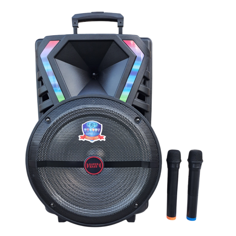 Airus bluetooth speaker lt-1517 /15 inches karaoke, , medium-null