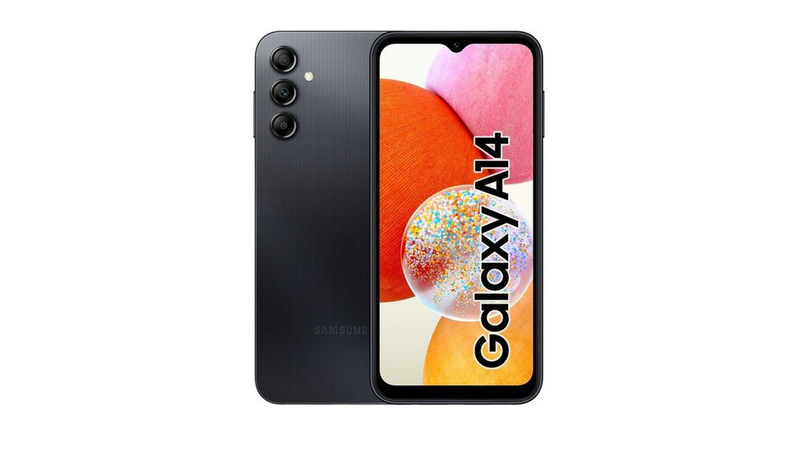 Samsung a14 silicone black, , medium-null