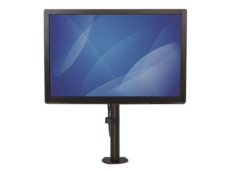 Startech.com armpivoTV2 single monitor pole desk mount for displays up to 32 inch 8kg steel black-null